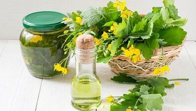 Care of decoction for cure nail fungus