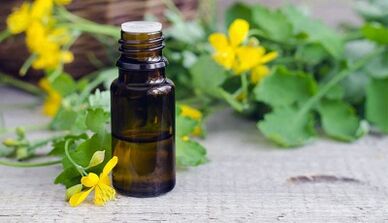 Cuesteron juice to treat nail fungus
